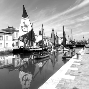 Fotografia intitulada "Cesenatico maritim" por Art Moé, Obras de arte originais, Fotografia digital