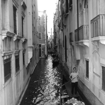 Fotografia zatytułowany „Venedig Canale” autorstwa Art Moé, Oryginalna praca, Fotografia cyfrowa
