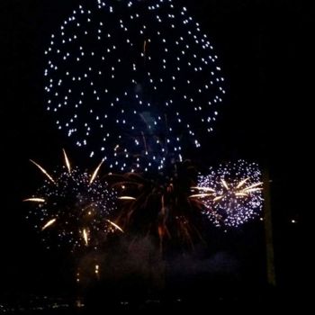 Фотография под названием "Firework" - Art Moé, Подлинное произведение искусства, Цифровая фотография