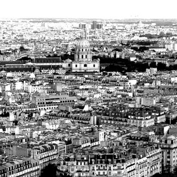 Fotografie mit dem Titel "Panorama Paris" von Art Moé, Original-Kunstwerk, Digitale Fotografie