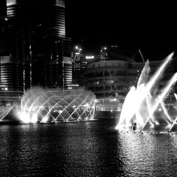 Photographie intitulée "Watergames Dubai" par Art Moé, Œuvre d'art originale, Photographie numérique