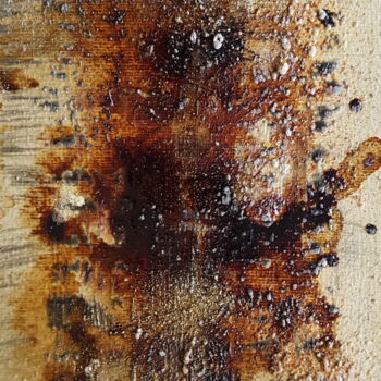 Картина под названием "Wax Art #8" - Art Moé, Подлинное произведение искусства, Воск