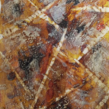 Malerei mit dem Titel "Wax Art #9" von Art Moé, Original-Kunstwerk, Wachs