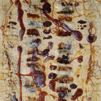 Malerei mit dem Titel "Wax Art #10" von Art Moé, Original-Kunstwerk, Wachs