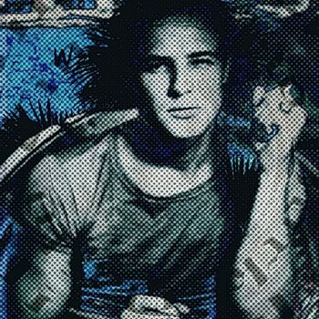 Digital Arts με τίτλο "Brando M." από Art Moé, Αυθεντικά έργα τέχνης, Ψηφιακή ζωγραφική