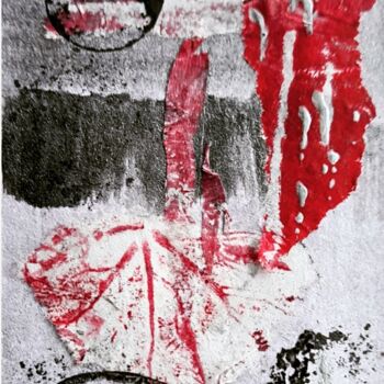 Pittura intitolato "2023_Abstract minia…" da Art Moé, Opera d'arte originale, Acrilico