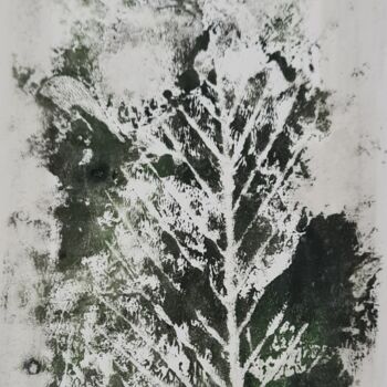 Картина под названием "2023_botanical prin…" - Art Moé, Подлинное произведение искусства, Акрил