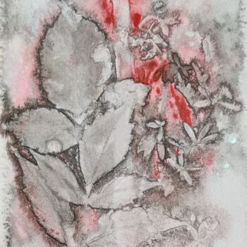 Malerei mit dem Titel "2023_botanical prin…" von Art Moé, Original-Kunstwerk, Acryl