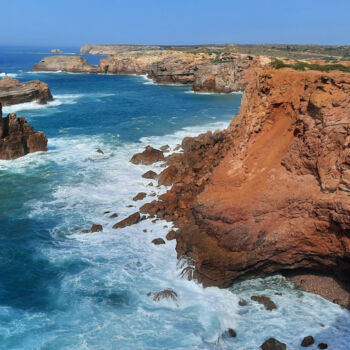"La côte Saint Vince…" başlıklı Fotoğraf Monique Pouzet tarafından, Orijinal sanat, Fotoşopsuz fotoğraf