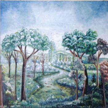 Painting titled "Pathway" by Muller Jean Francois, Original Artwork