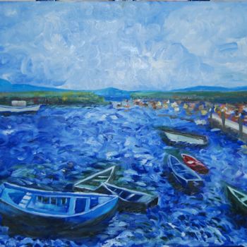 Malerei mit dem Titel "Galicia" von Ksenia Nikolaeva, Original-Kunstwerk