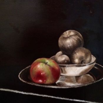 Painting titled "Metaphor" by Donna W. Radcliffe, Original Artwork, Oil