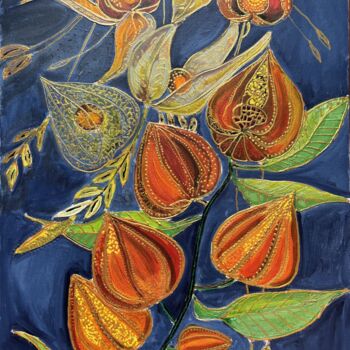 Peinture intitulée "Early autumn" par Artoghrul, Œuvre d'art originale, Huile