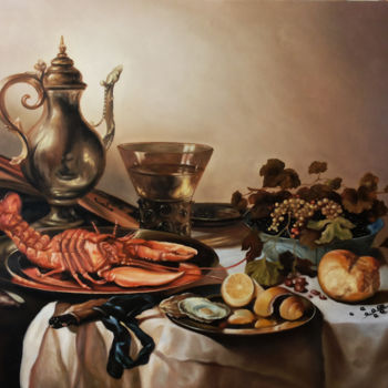 Peinture intitulée "Other still lifes t…" par Vadym Puzanov, Œuvre d'art originale, Huile