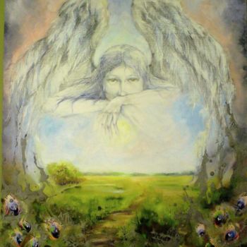 Rzemiosło artystyczne zatytułowany „the-sealed-angel.jpg” autorstwa Art Ruslans, Oryginalna praca
