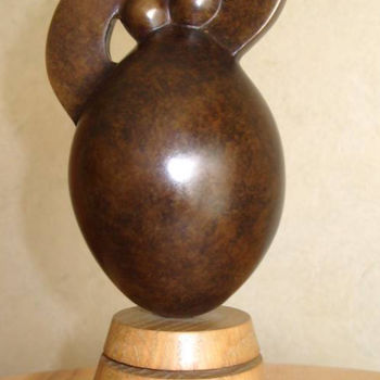Sculpture intitulée "JACQUELINE" par Denis Queyerats, Œuvre d'art originale, Métaux