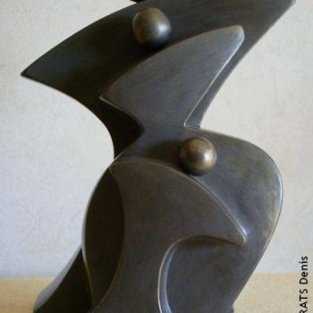 Sculpture intitulée "FAMILLE1" par Denis Queyerats, Œuvre d'art originale