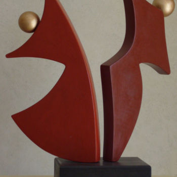 Скульптура под названием "LA DANSE" - Denis Queyerats, Подлинное произведение искусства