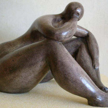 Sculpture intitulée "LEA" par Denis Queyerats, Œuvre d'art originale