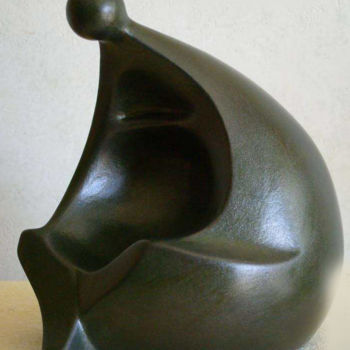 雕塑 标题为“BRIGITTE” 由Denis Queyerats, 原创艺术品, 兵马俑