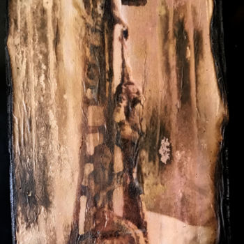 "Descente de Croix -…" başlıklı Baskıresim Christian Comte tarafından, Orijinal sanat, Pigmentler