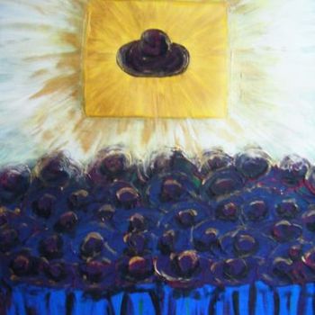 Ζωγραφική με τίτλο ""Sombrero"" από Arts.Gedeos, Αυθεντικά έργα τέχνης, Λάδι