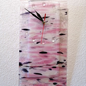 Diseño titulada "Clock Pink dreams" por Anna Smilyanskaya, Obra de arte original, Accesorios