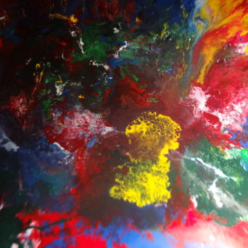 Painting titled "THE FREQUENCY OF MY…" by Jean-François Suys, Original Artwork