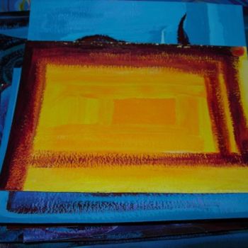 Malerei mit dem Titel "Square for men" von Artsy Coralie, Original-Kunstwerk
