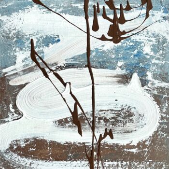 Malerei mit dem Titel "Abstract painting L…" von Taia Tasman (Arttasmania), Original-Kunstwerk, Acryl