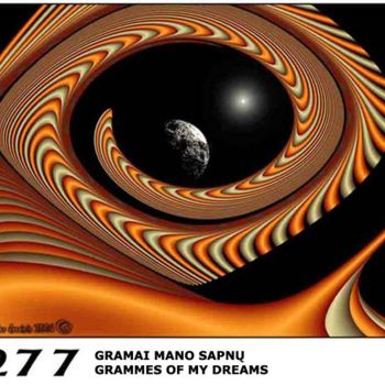 Grafika cyfrowa / sztuka generowana cyfrowo zatytułowany „277 GRAMMES OF MY D…” autorstwa Tautvydas Davainis, Oryginalna pra…