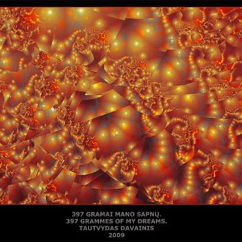 Digital Arts titled "397 grammes of my d…" by Tautvydas Davainis, Original Artwork, 2D Digital Work