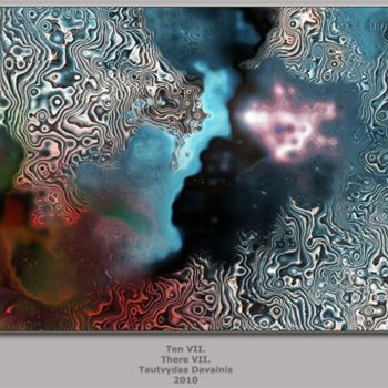 Digitale Kunst mit dem Titel "There VII." von Tautvydas Davainis, Original-Kunstwerk, Digitale Malerei