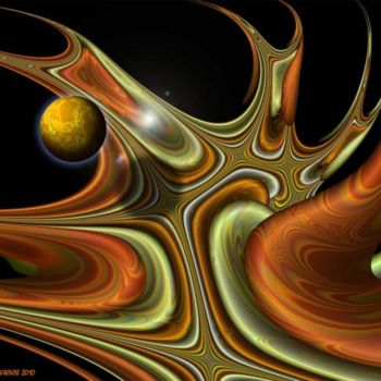 Digital Arts titled "The pollen from Kui…" by Tautvydas Davainis, Original Artwork, 2D Digital Work