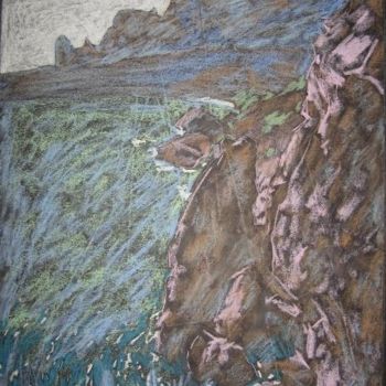 Painting titled "Crimea. New World 3" by Artjulia Klymenko, Original Artwork, Oil