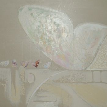 Schilderij getiteld "parade butterfly" door Herta, Origineel Kunstwerk, Anders