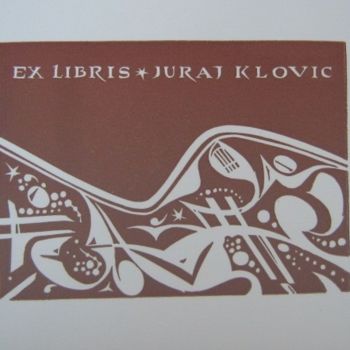 Drawing titled "Ex Libris" by Herta, Original Artwork, Other