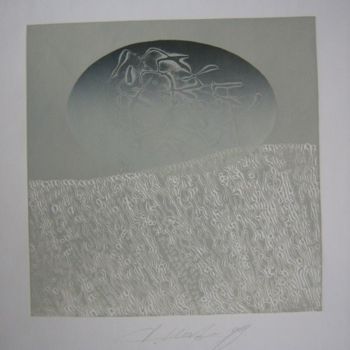 Drawing titled "UFO-2" by Herta, Original Artwork, Other