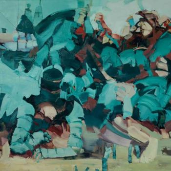 Картина под названием "«Рыцарь»" - Василий Васильевич Морозов, Подлинное произведение искусства, Другой