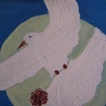 Pintura intitulada "Peace and Love Matu…" por Coreta Odje, Obras de arte originais