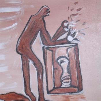 Peinture intitulée "Suicide" par Tys, Œuvre d'art originale