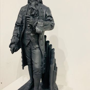 Rzeźba zatytułowany „Иоганн Себастьян Бах” autorstwa Arutiun Akobyan, Oryginalna praca, Gips
