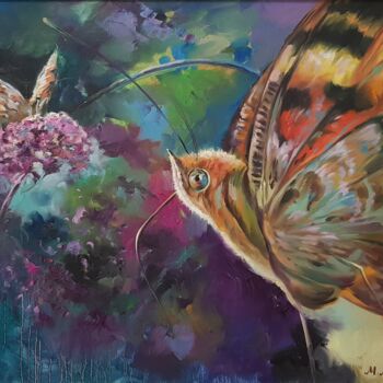 绘画 标题为“Schmetterling” 由Aryanpalet, 原创艺术品, 油