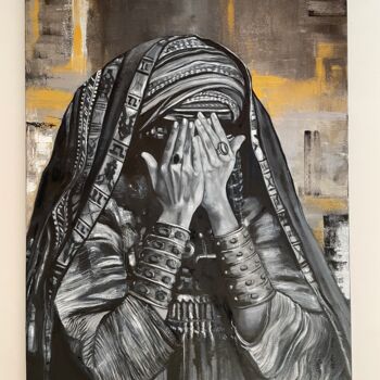 绘画 标题为“Бедуин(ка)” 由Ася Албакова (Aes triplex), 原创艺术品, 油