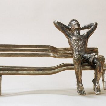 Sculpture titled "Le repos (2)  by As…" by Asaf Lifshitz, Original Artwork