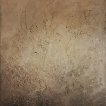 Painting titled "TERRES BRUTES 1" by Ascha, Original Artwork, Acrylic