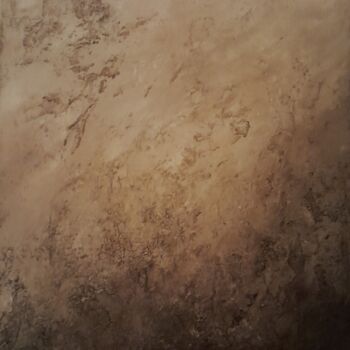 Painting titled "TERRES BRUTES 2" by Ascha, Original Artwork, Acrylic