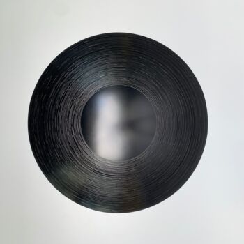 Pintura intitulada "Orb Acrylic 100cm D…" por Ase, Obras de arte originais, Acrílico Montado em Metal