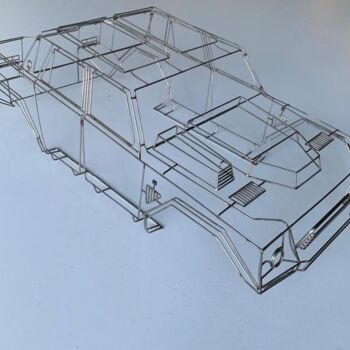 "1986 Lamborghini LM…" başlıklı Design Ase tarafından, Orijinal sanat, Aksesuarlar