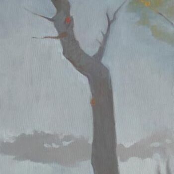 Картина под названием "OLd Pine-tree" - Ashot Kirakosyan, Подлинное произведение искусства